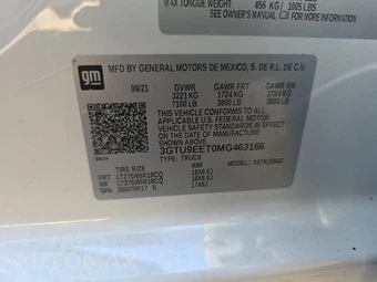 2021 GMC Sierra 1500 AT4 Crew Cab Short Bed 4SB - miniatura 21