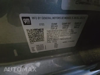 2021 GMC Sierra 1500 AT4 Crew Cab Short Bed 4SB - miniatura 14