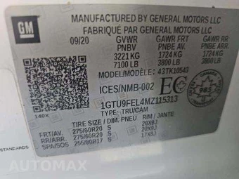 2021 GMC Sierra 1500 Denali Crew Cab Short Bed - miniatura 5