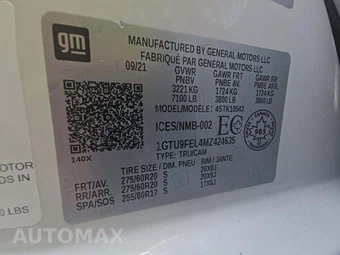 2021 GMC Sierra 1500 Denali Crew Cab Short Bed - miniatura 5