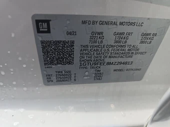 2021 GMC Sierra 1500 Denali Crew Cab Short Bed 5SA - miniatura 15