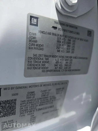 2021 GMC Sierra 1500 Denali Crew Cab Short Bed 5SA - miniatura 5