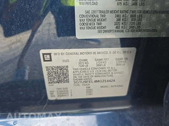 2021 GMC Sierra 1500 Denali Crew Cab Short Bed 5SA - miniatura 2