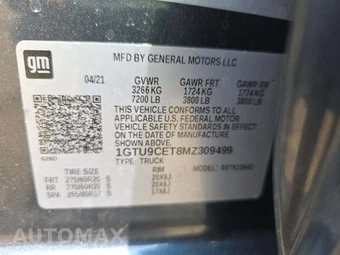 2021 GMC Sierra 1500 Elevation Crew Cab Short Bed 3SB - miniatura 5