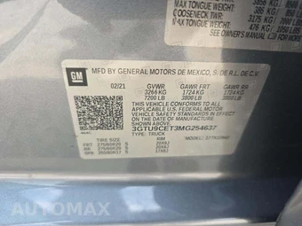 2021 GMC Sierra 1500 Elevation Crew Cab Short Bed 3SB - miniatura 2
