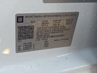 2021 GMC Sierra 1500 Elevation Crew Cab Short Bed 3SB - miniatura 14