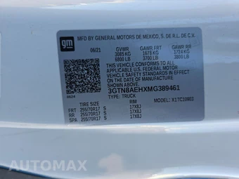 2021 GMC Sierra 1500 Regular Cab Long Bed 1SA - miniatura 13