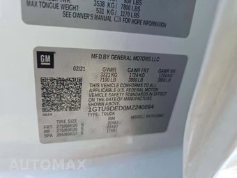 2021 GMC Sierra 1500 SLT Crew Cab Short Bed 4SA - miniatura 5