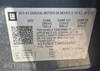 2021 GMC Sierra 1500 SLT Crew Cab Short Bed 4SA - miniatura 23