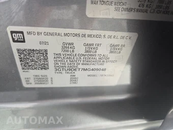 2021 GMC Sierra 1500 SLT Crew Cab Short Bed 4SA - miniatura 15