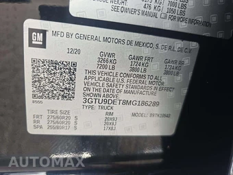 2021 GMC Sierra 1500 SLT Crew Cab Short Bed 4SA - miniatura 5