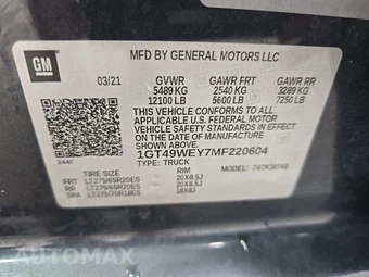 2021 GMC Sierra 3500 Denali HD Crew Cab Medium Bed 5SA - miniatura 14