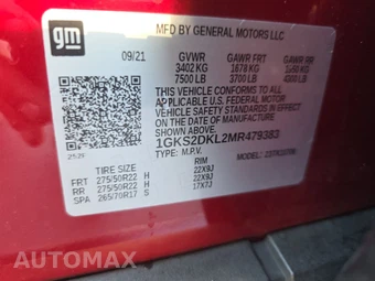 2021 GMC Yukon Denali 5SA - miniatura 15