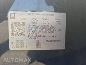 2021 GMC Yukon Denali XL 5SA - miniatura 20