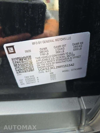 2021 GMC Yukon Denali XL 5SA - miniatura 2