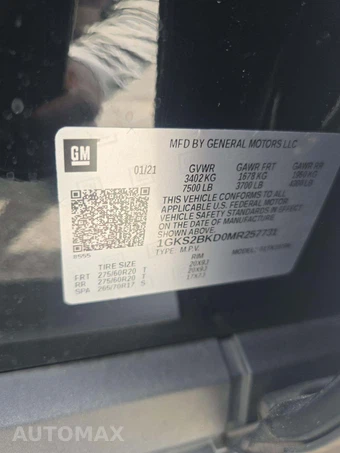 2021 GMC Yukon SLT 4SA - miniatura 5