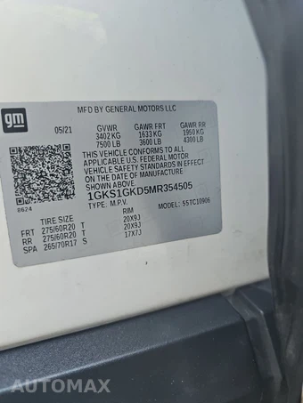 2021 GMC Yukon XL SLT 4SA - miniatura 15