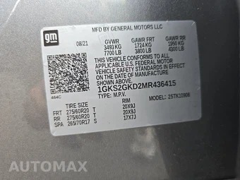 2021 GMC Yukon XL SLT 4SA - miniatura 15