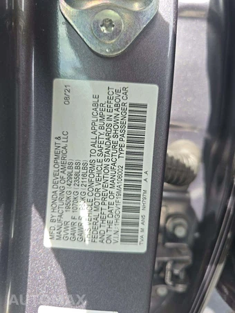 2021 Honda Accord Sedan LX 1.5T - miniatura 5