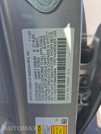 2021 Honda Accord Sedan Sport 1.5T - miniatura 5
