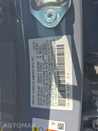 2021 Honda Accord Sedan Sport SE 1.5T - miniatura 14