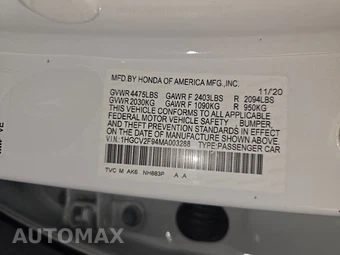 2021 Honda Accord Sedan Touring 2.0T - miniatura 14