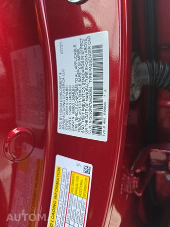 2021 Honda Accord Sedan Touring 2.0T - miniatura 14