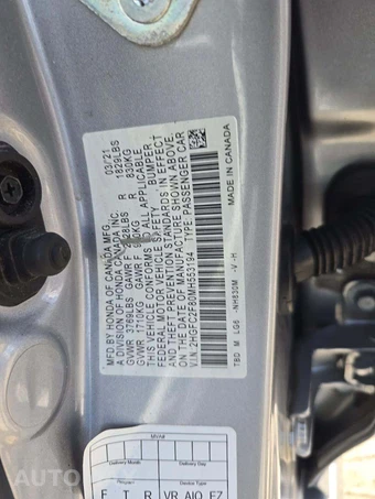 2021 Honda Civic Sedan Sport - miniatura 5