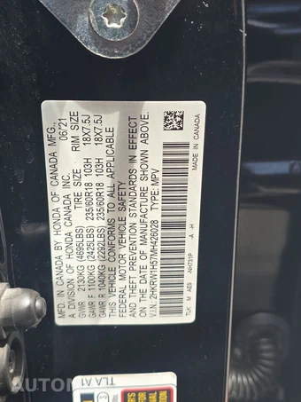 2021 Honda CR-V EX - miniatura 14