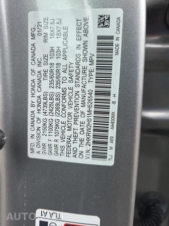 2021 Honda CR-V EX - miniatura 18