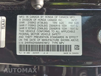 2021 Honda CR-V EX - miniatura 2