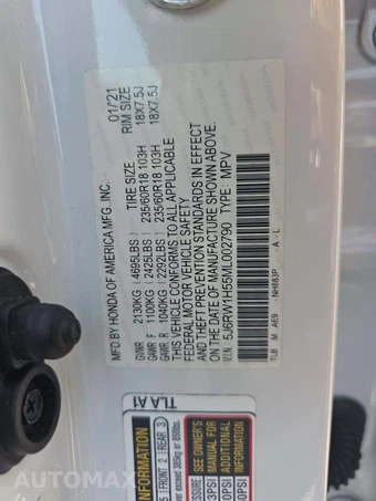 2021 Honda CR-V EX - miniatura 2