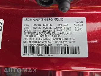 2021 Honda CR-V EX - miniatura 14
