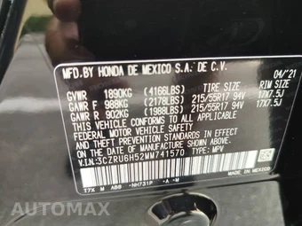 2021 Honda HR-V EX - miniatura 24