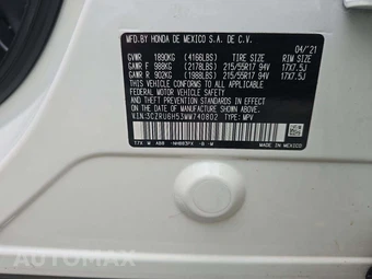 2021 Honda HR-V EX - miniatura 2