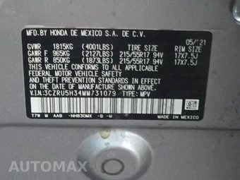 2021 Honda HR-V LX - miniatura 14