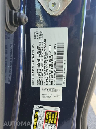 2021 Honda Odyssey Elite 118.1" WB - miniatura 15