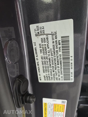 2021 Honda Pilot EX - miniatura 16