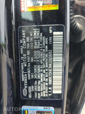 2021 Hyundai Palisade Calligraphy - miniatura 5