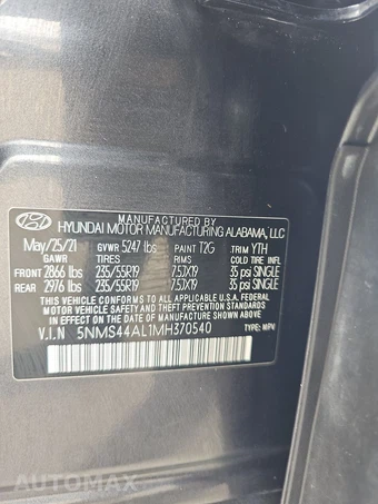 2021 Hyundai Santa Fe Limited - miniatura 14