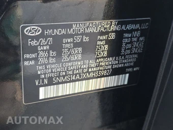 2021 Hyundai Santa Fe SE – miniatura 14