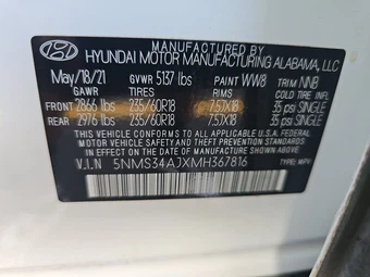 2021 Hyundai Santa Fe SEL - miniatura 15