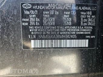 2021 Hyundai Santa Fe SEL - miniatura 14