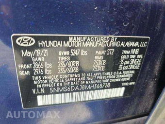 2021 Hyundai Santa Fe SEL - miniatura 6