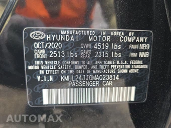 2021 Hyundai Sonata Hybrid Blue - miniatura 14