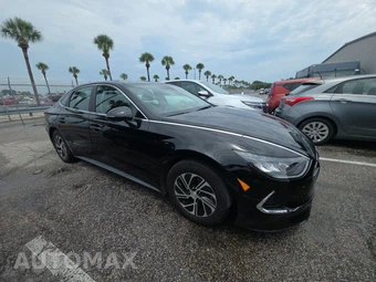 2021 Hyundai Sonata Hybrid Blue - miniatura 3