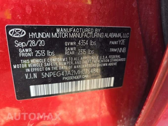 2021 Hyundai Sonata SE – miniatura 5