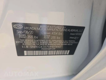 2021 Hyundai Sonata SE – miniatura 2