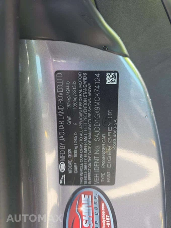 2021 Jaguar F-TYPE P300 Coupe - miniatura 2