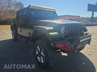 2021 Jeep Gladiator Rubicon Crew Cab Medium Bed - miniatura 3